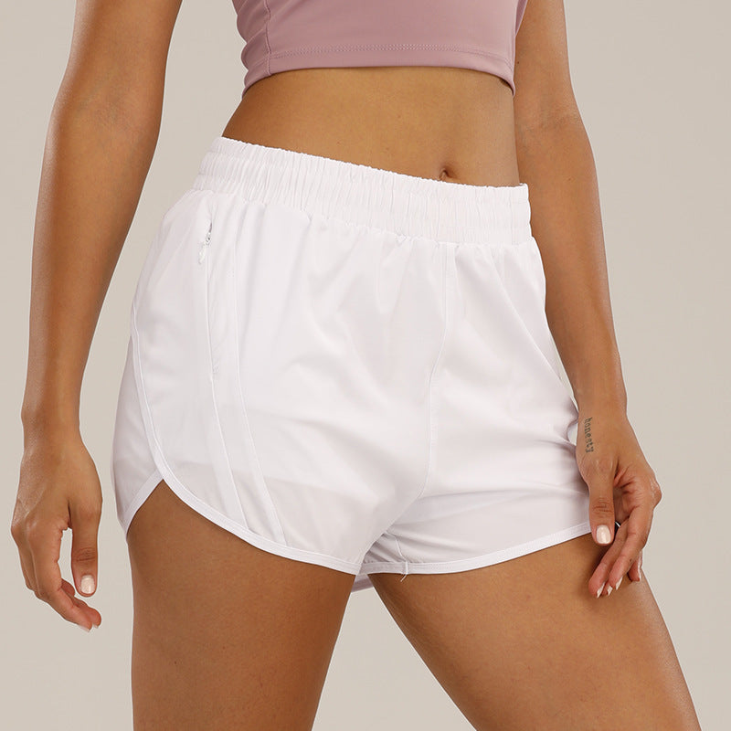 Short de Sport Femme Ultra-Léger avec Poche Zippée – Confort, Respirabilité & Liberté de Mouvement