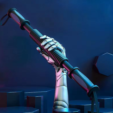 Power Twister – Barre de Musculation Réglable Haute Résistance
