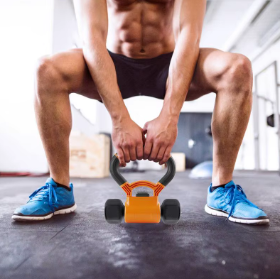 Poignée Kettlebell Ajustable – Transformez Vos Haltères en Kettlebell en 2 Secondes