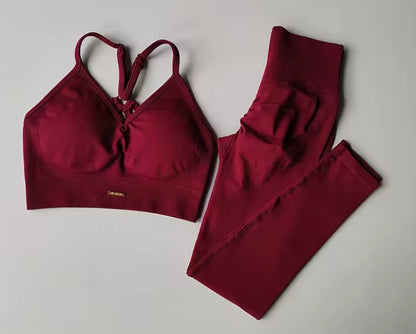 Ensemble Sport Femme Seamless Brassière & Legging