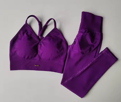 Ensemble Sport Femme Seamless Brassière & Legging