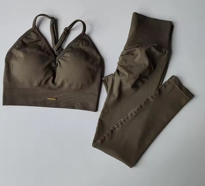 Ensemble Sport Femme Seamless Brassière & Legging