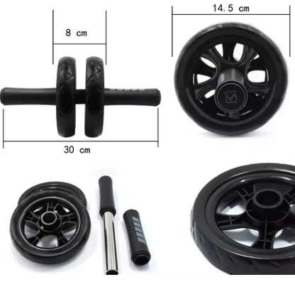 Roue Abdominale Double – Renforcement Core & Stabilité