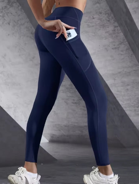 Legging de Sport Taille Haute – Sculptant & Anti-Cellulite avec Poche Latérale