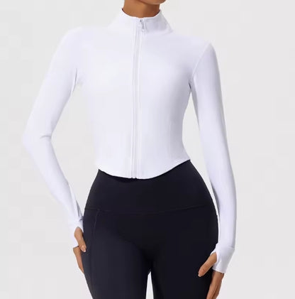 Veste Sport Ajustée Zippée