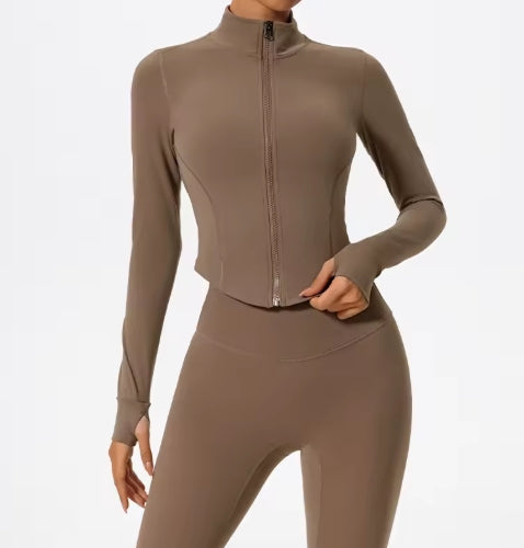 Veste de Sport Zippée – Respirante, Extensible & Parfaite pour l’Entraînement